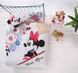 Двоспальний Євро комплект TAC Disney Minnie Mouse Watercolor Ранфорс / простирадло на резинці 60209438 фото 1